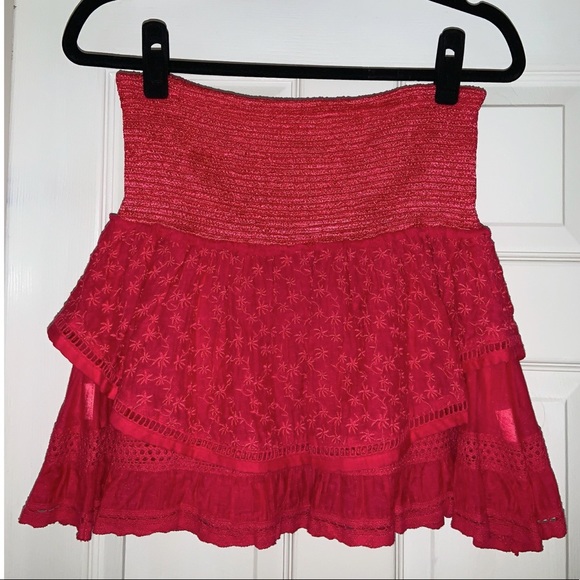 Ramy Brook ‼️SALE ‼️ Embellished Arius Skirt in pink –– NWT - Picture 6 of 15